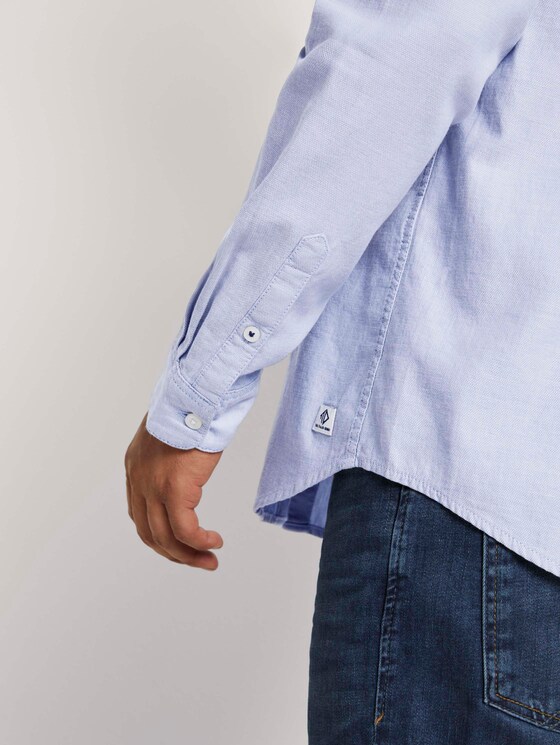 Feines Stehkragenhemd - Männer - Blue Younder Feines Stehkragenhemd - Männer - Blue Younder - 9 - TOM TAILOR Denim