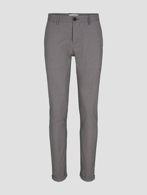 Fein strukturierte Chino Hose - Männer - light grey structure Fein strukturierte Chino Hose - Männer - light grey structure - 7 - TOM TAILOR