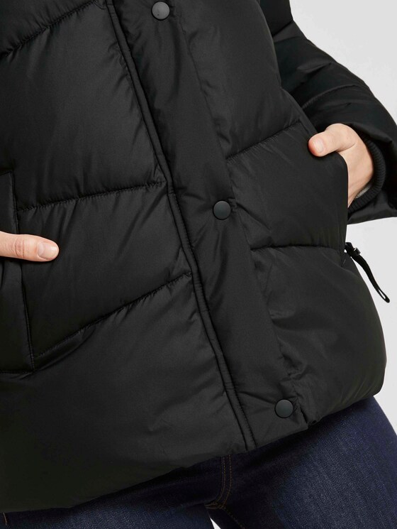 Puffer Winterjacke - Frauen - Deep Black Puffer Winterjacke - Frauen - Deep Black - 10 - TOM TAILOR