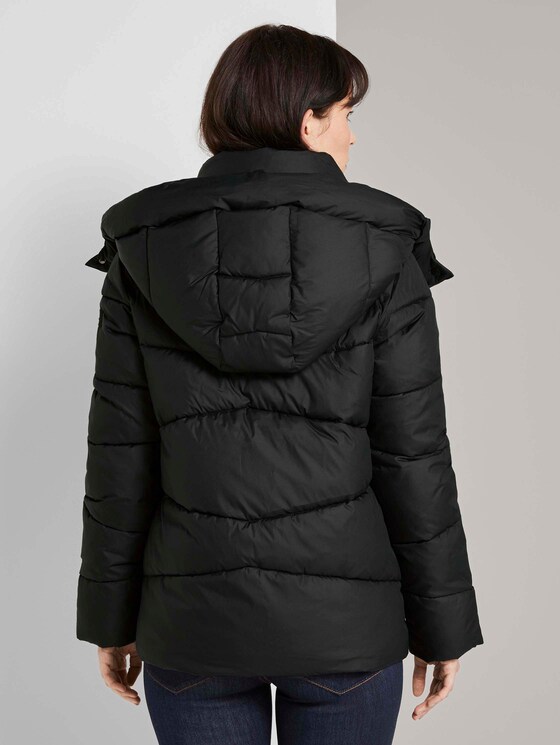 Puffer Winterjacke - Frauen - Deep Black Puffer Winterjacke - Frauen - Deep Black - 2 - TOM TAILOR
