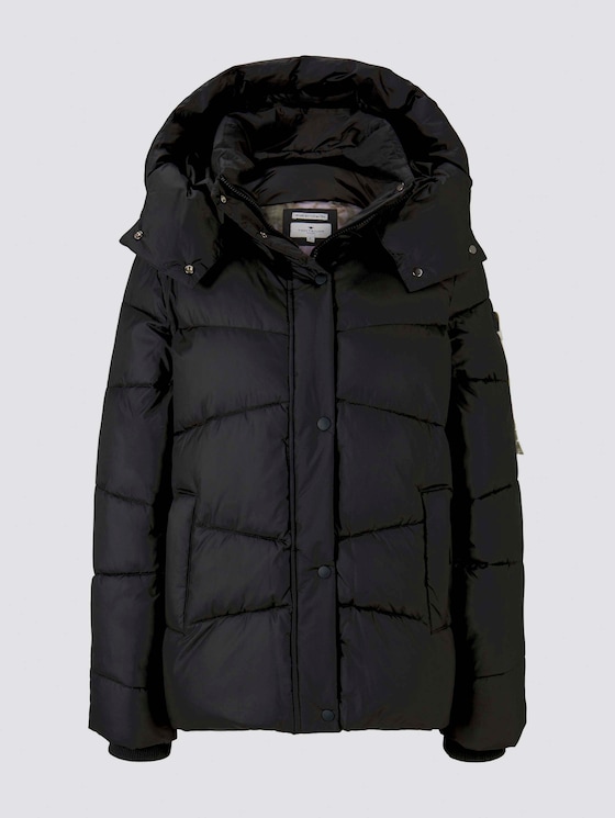 Puffer Winterjacke - Frauen - Deep Black Puffer Winterjacke - Frauen - Deep Black - 7 - TOM TAILOR