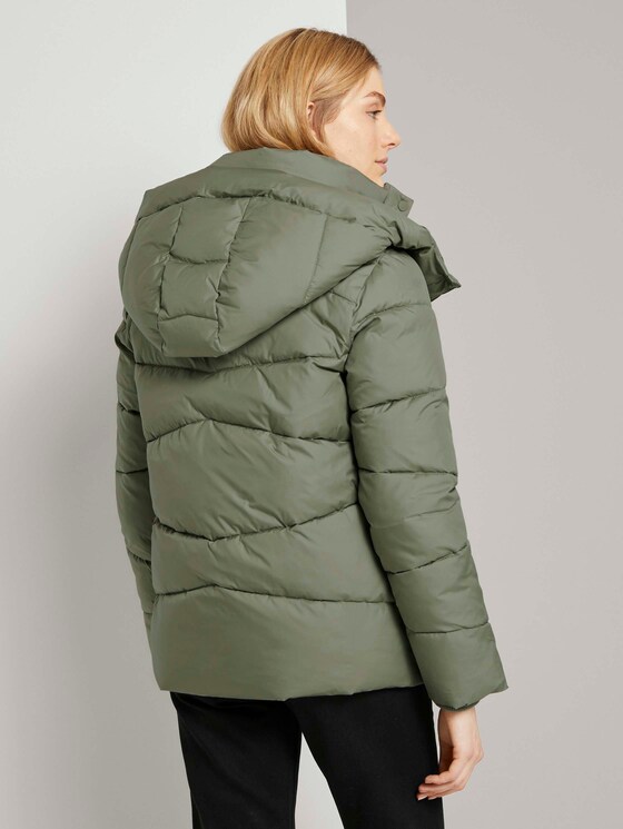 Puffer Winterjacke - Frauen - greyish green Puffer Winterjacke - Frauen - greyish green - 2 - TOM TAILOR