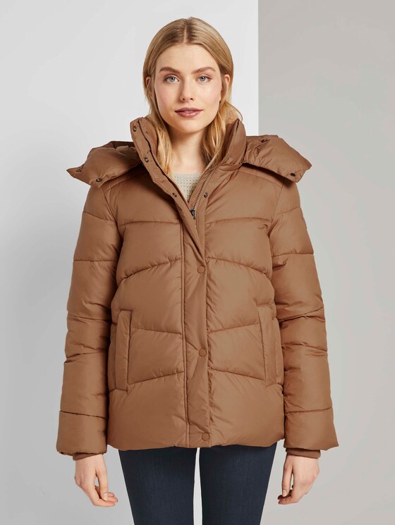 Puffer Winterjacke - Frauen - light chestnut Puffer Winterjacke - Frauen - light chestnut - 1 - TOM TAILOR