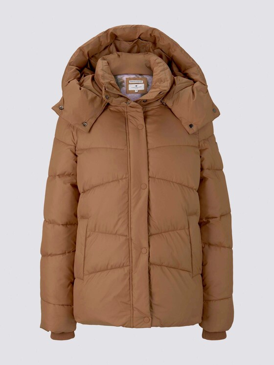 Puffer Winterjacke - Frauen - light chestnut Puffer Winterjacke - Frauen - light chestnut - 7 - TOM TAILOR