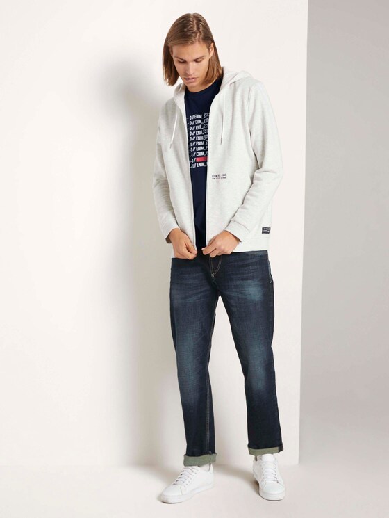 Print T-Shirt mit Bio-Baumwolle - Männer - Sky Captain Blue Print T-Shirt mit Bio-Baumwolle - Männer - Sky Captain Blue - 3 - TOM TAILOR Denim