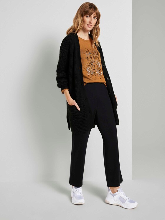 3/4 Arm Shirt mit Print - Frauen - tawny brown 3/4 Arm Shirt mit Print - Frauen - tawny brown - 3 - TOM TAILOR