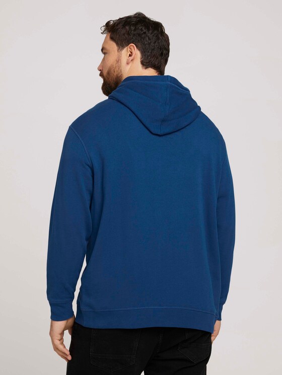 Hoodie mit Logo-Print - Männer - after dark blue Hoodie mit Logo-Print - Männer - after dark blue - 2 - Men Plus
