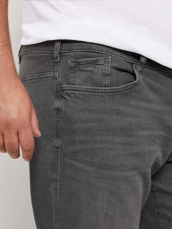 Regular Slim Jeans - Mannen - grey denim Regular Slim Jeans - Mannen - grey denim - 10 - Men Plus