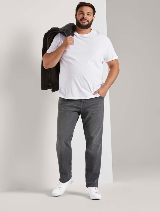 Regular Slim Jeans - Mannen - grey denim Regular Slim Jeans - Mannen - grey denim - 3 - Men Plus