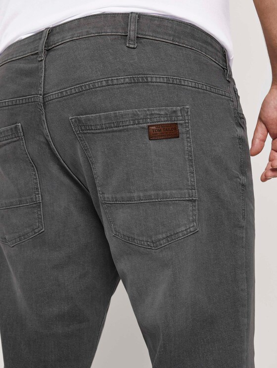 Regular Slim Jeans - Mannen - grey denim Regular Slim Jeans - Mannen - grey denim - 9 - Men Plus