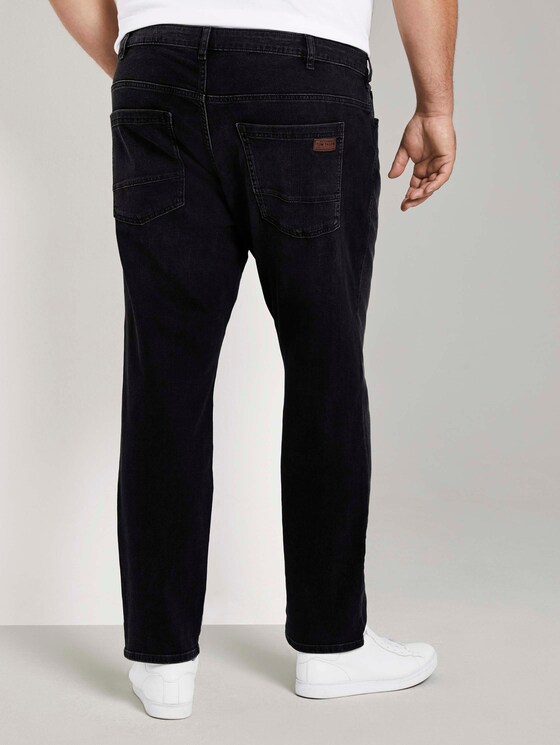 Regular Slim Jeans - Männer - black stone wash denim Regular Slim Jeans - Männer - black stone wash denim - 2 - Men Plus