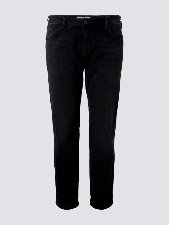Regular Slim Jeans - Männer - black stone wash denim Regular Slim Jeans - Männer - black stone wash denim - 7 - Men Plus