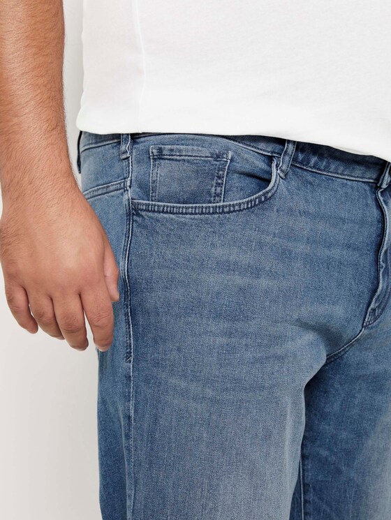 Regular Slim Jeans - Männer - light stone wash denim Regular Slim Jeans - Männer - light stone wash denim - 10 - Men Plus