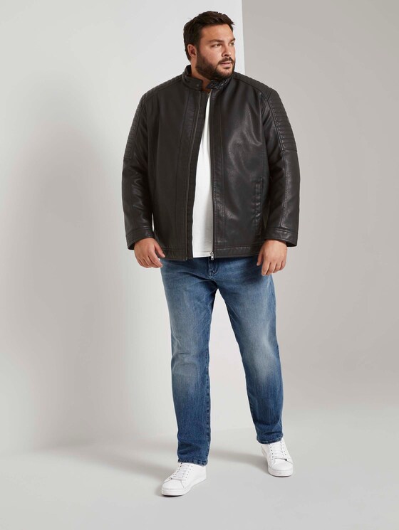 Regular Slim Jeans - Männer - light stone wash denim Regular Slim Jeans - Männer - light stone wash denim - 3 - Men Plus