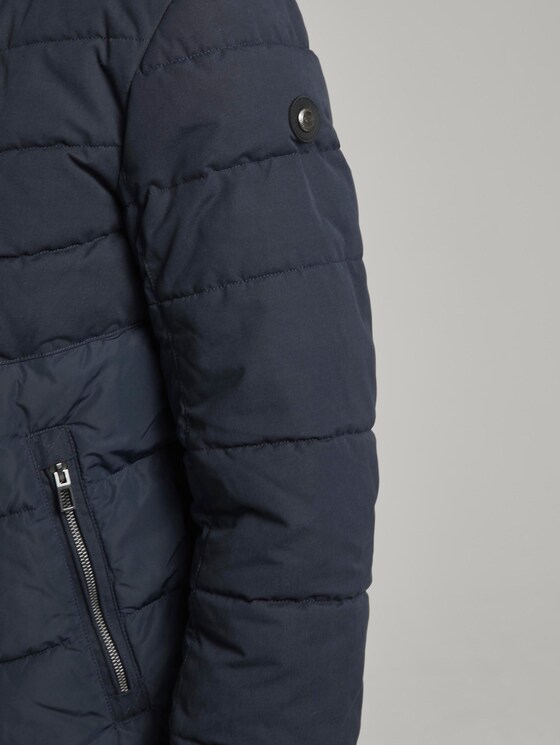 Pufferjacke mit abnehmbarer Kapuze - Männer - Sky Captain Blue Pufferjacke mit abnehmbarer Kapuze - Männer - Sky Captain Blue - 10 - TOM TAILOR