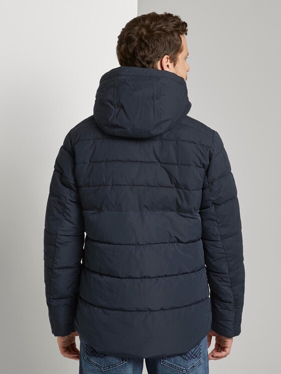 Pufferjacke mit abnehmbarer Kapuze - Männer - Sky Captain Blue Pufferjacke mit abnehmbarer Kapuze - Männer - Sky Captain Blue - 2 - TOM TAILOR