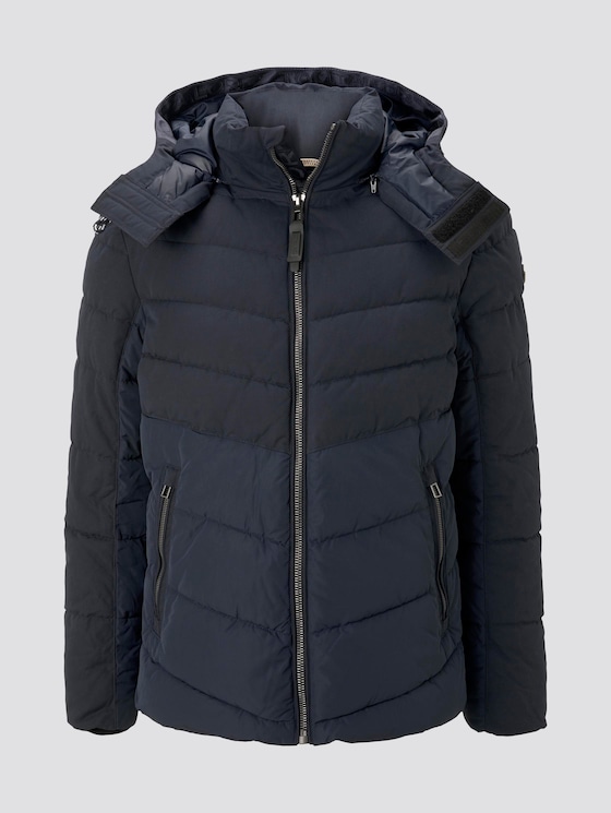 Pufferjacke mit abnehmbarer Kapuze - Männer - Sky Captain Blue Pufferjacke mit abnehmbarer Kapuze - Männer - Sky Captain Blue - 7 - TOM TAILOR