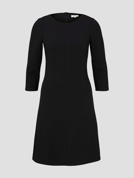 Jurk met stiksels - Vrouwen - Deep Black Jurk met stiksels - Vrouwen - Deep Black - 7 - TOM TAILOR