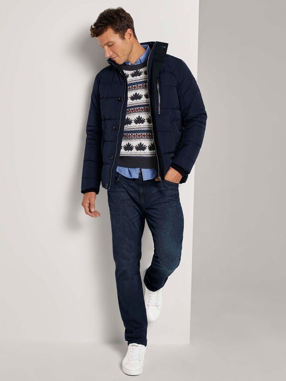 Pufferjacke mit abnehmbarer Kaupze - Männer - Sky Captain Blue Pufferjacke mit abnehmbarer Kaupze - Männer - Sky Captain Blue - 3 - TOM TAILOR