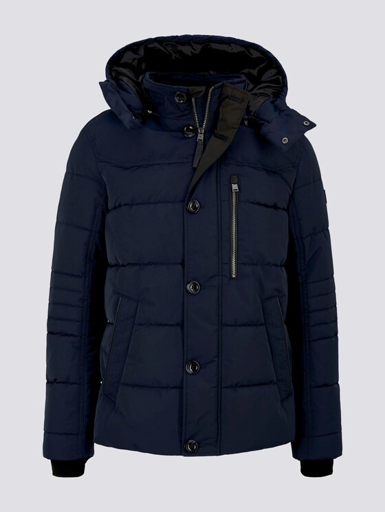 Pufferjacke mit abnehmbarer Kaupze - Männer - Sky Captain Blue Pufferjacke mit abnehmbarer Kaupze - Männer - Sky Captain Blue - 7 - TOM TAILOR