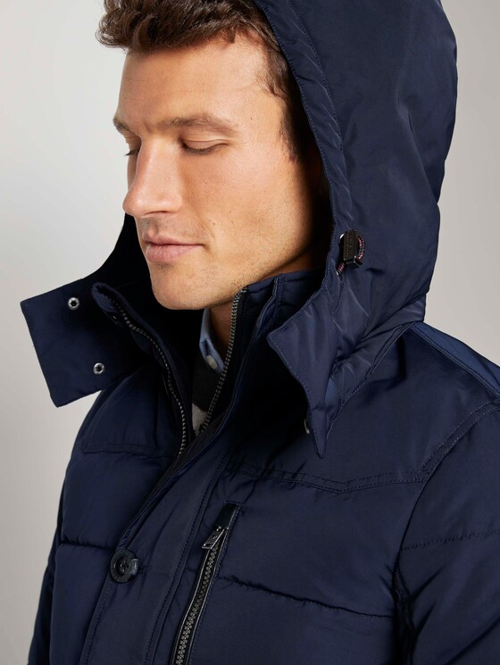Pufferjacke mit abnehmbarer Kaupze - Männer - Sky Captain Blue Pufferjacke mit abnehmbarer Kaupze - Männer - Sky Captain Blue - 9 - TOM TAILOR