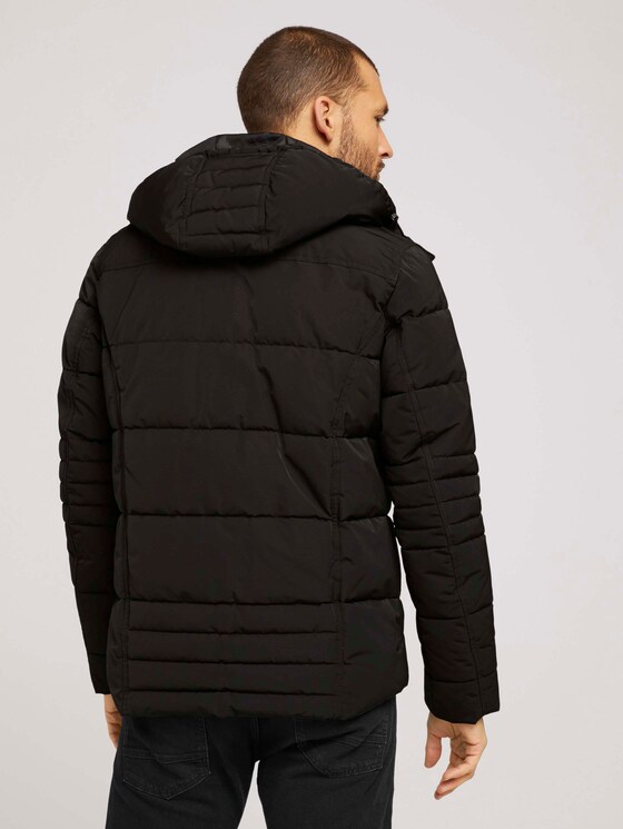 Pufferjacke mit abnehmbarer Kaupze - Männer - Black Pufferjacke mit abnehmbarer Kaupze - Männer - Black - 2 - TOM TAILOR