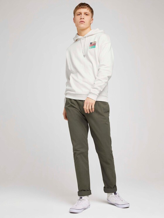 Hoodie mit Fotoprint - Männer - Wool White Hoodie mit Fotoprint - Männer - Wool White - 3 - TOM TAILOR Denim