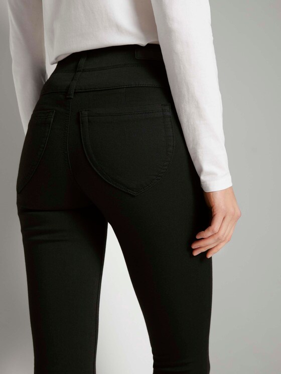 Extra Skinny Janna Jeans mit hohem Bund - Frauen - black denim Extra Skinny Janna Jeans mit hohem Bund - Frauen - black denim - 9 - TOM TAILOR Denim