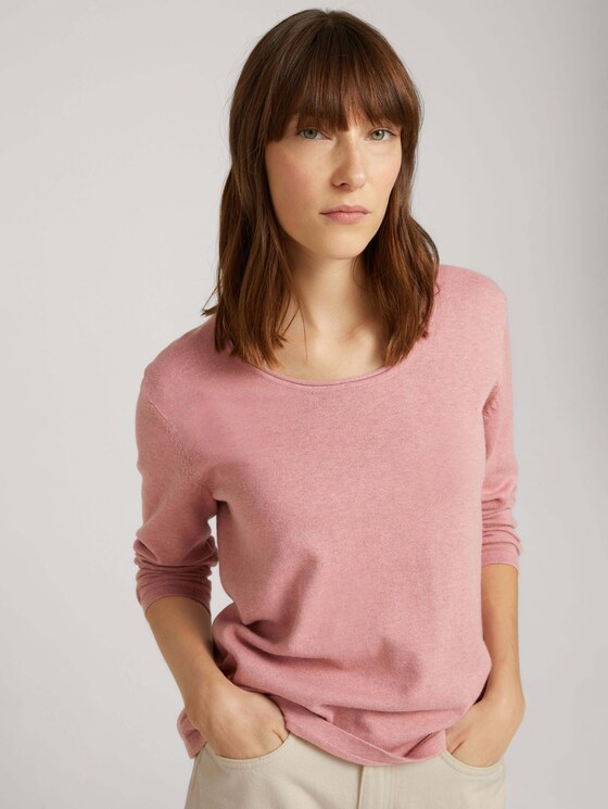 Strickpullover aus Baumwolle
