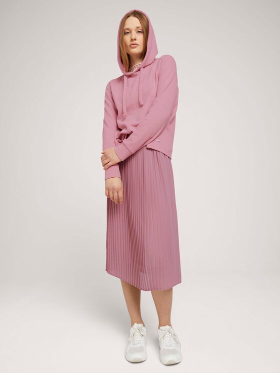 Plissierter Midirock - Frauen - cozy rose Plissierter Midirock - Frauen - cozy rose - 3 - TOM TAILOR Denim