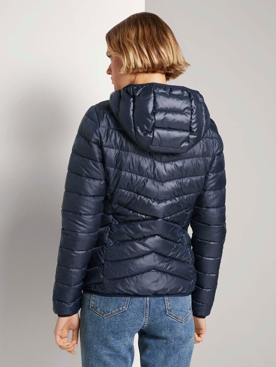 Lightweight Steppjacke mit Kapuze - Frauen - Sky Captain Blue Lightweight Steppjacke mit Kapuze - Frauen - Sky Captain Blue - 2 - TOM TAILOR Denim
