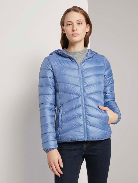Lightweight Steppjacke mit Kapuze - Frauen - English Country Lightweight Steppjacke mit Kapuze - Frauen - English Country - 1 - TOM TAILOR Denim