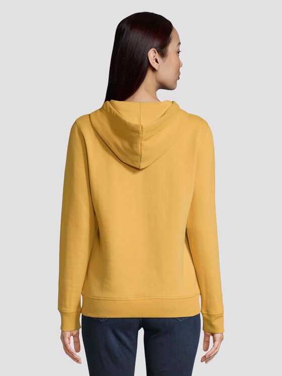Hoodie mit Print - Frauen - Indian Spice Yellow Hoodie mit Print - Frauen - Indian Spice Yellow - 2 - TOM TAILOR Denim