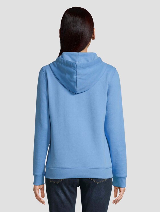 Hoodie mit Print - Frauen - fresh mid blue Hoodie mit Print - Frauen - fresh mid blue - 2 - TOM TAILOR Denim