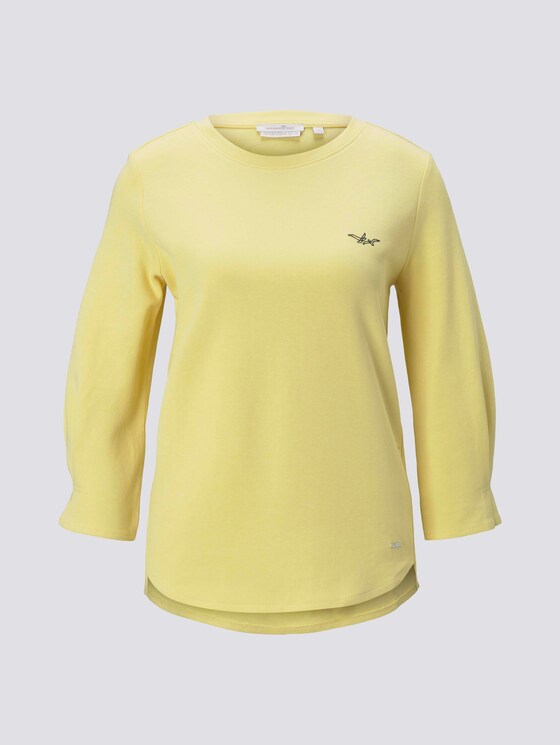 Sweatshirt mit Ärmeldetail - Frauen - honey popcorn Sweatshirt mit Ärmeldetail - Frauen - honey popcorn - 7 - TOM TAILOR Denim