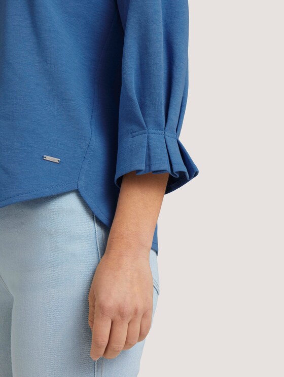 Sweatshirt mit Bio-Baumwolle - Frauen - mid blue Sweatshirt mit Bio-Baumwolle - Frauen - mid blue - 10 - TOM TAILOR Denim