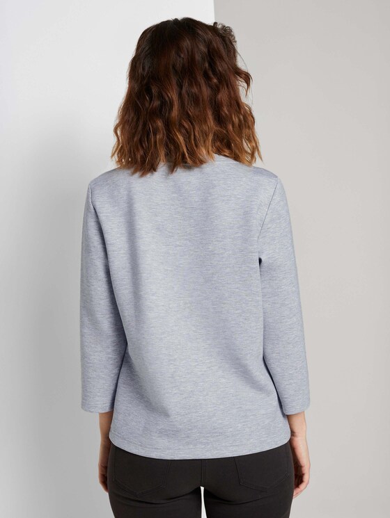 Basic Sweatshirt - Frauen - comfort grey melange Basic Sweatshirt - Frauen - comfort grey melange - 2 - TOM TAILOR
