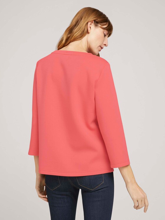 Basic Sweatshirt - Frauen - strong peach tone Basic Sweatshirt - Frauen - strong peach tone - 2 - TOM TAILOR