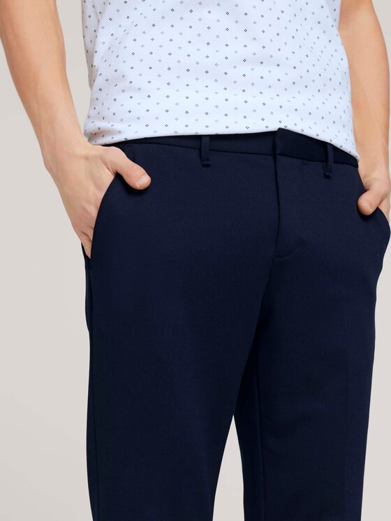 Jersey Chinohose im Slim Fit - Männer - Sky Captain Blue Jersey Chinohose im Slim Fit - Männer - Sky Captain Blue - 9 - TOM TAILOR Denim