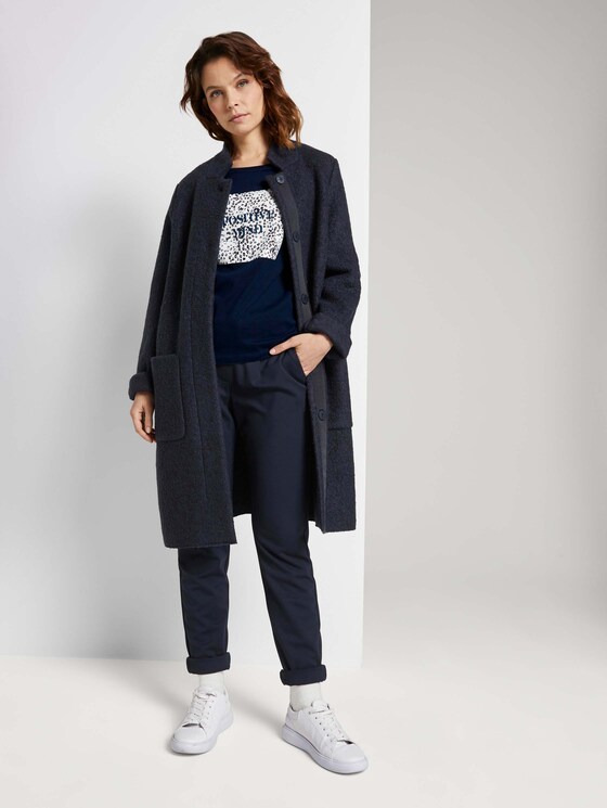 Fotoprint Langarmshirt mit Bio-Baumwolle - Frauen - Sky Captain Blue Fotoprint Langarmshirt mit Bio-Baumwolle - Frauen - Sky Captain Blue - 3 - TOM TAILOR