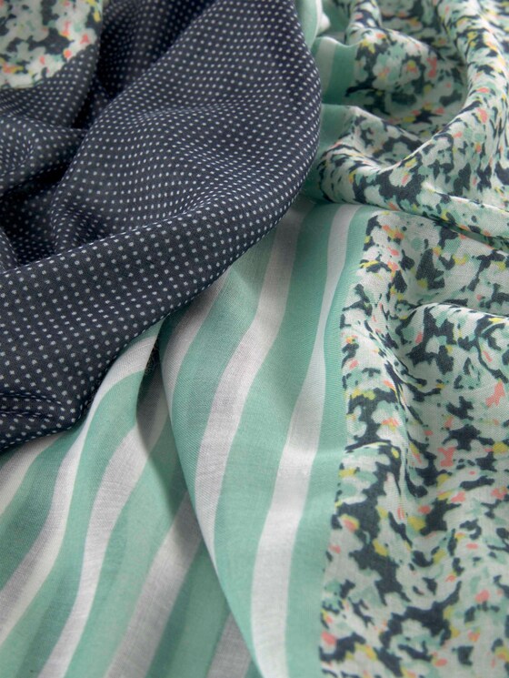 Schlauchschal mit Prints - Frauen - soft leaf green Schlauchschal mit Prints - Frauen - soft leaf green - 9 - TOM TAILOR
