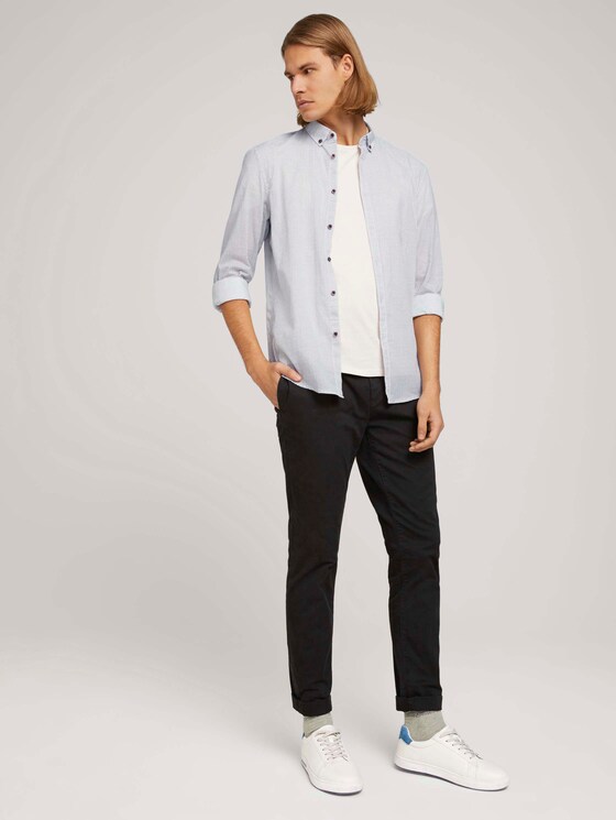 Basic T-shirt met biologisch katoen - Mannen - Soft Beige Solid Basic T-shirt met biologisch katoen - Mannen - Soft Beige Solid - 3 - TOM TAILOR Denim