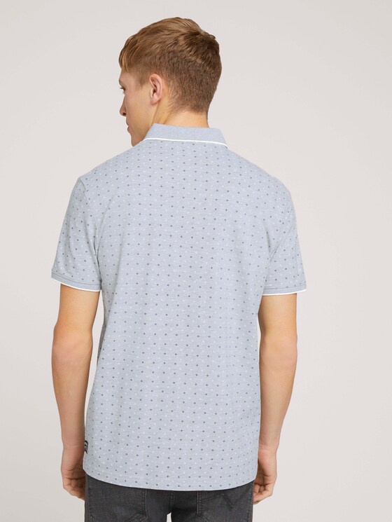 gemustertes Poloshirt - Männer - grey regular dot print gemustertes Poloshirt - Männer - grey regular dot print - 2 - TOM TAILOR Denim