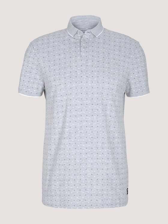 gemustertes Poloshirt - Männer - grey regular dot print gemustertes Poloshirt - Männer - grey regular dot print - 7 - TOM TAILOR Denim