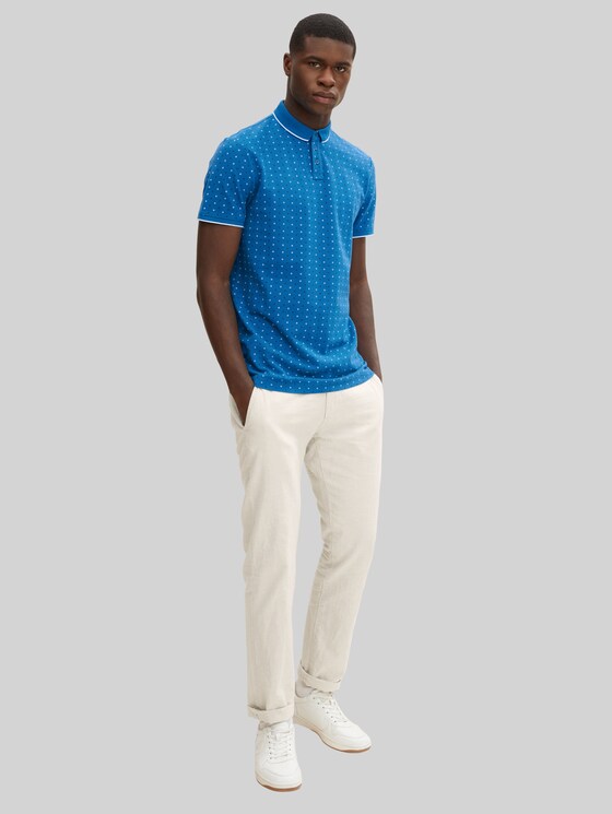 patterned polo shirt by Tom Tailor