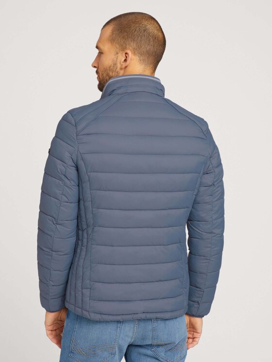 Lightweight Steppjacke mit Stehkragen - Männer - blue grey Lightweight Steppjacke mit Stehkragen - Männer - blue grey - 2 - TOM TAILOR