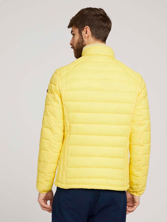 Lightweight Steppjacke mit Stehkragen - Männer - celandine yellow Lightweight Steppjacke mit Stehkragen - Männer - celandine yellow - 2 - TOM TAILOR