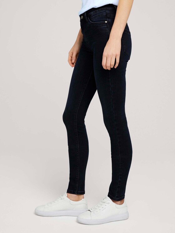 Kate Skinny Jeans mit Bio-Baumwolle - Frauen - dark stone blue black denim Kate Skinny Jeans mit Bio-Baumwolle - Frauen - dark stone blue black denim - 11 - TOM TAILOR