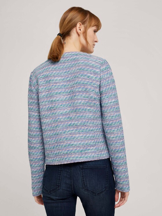 Bunter Boucle Blazer - Frauen - multicolor boucle Bunter Boucle Blazer - Frauen - multicolor boucle - 2 - TOM TAILOR