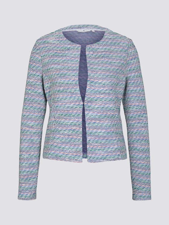 Bunter Boucle Blazer - Frauen - multicolor boucle Bunter Boucle Blazer - Frauen - multicolor boucle - 7 - TOM TAILOR